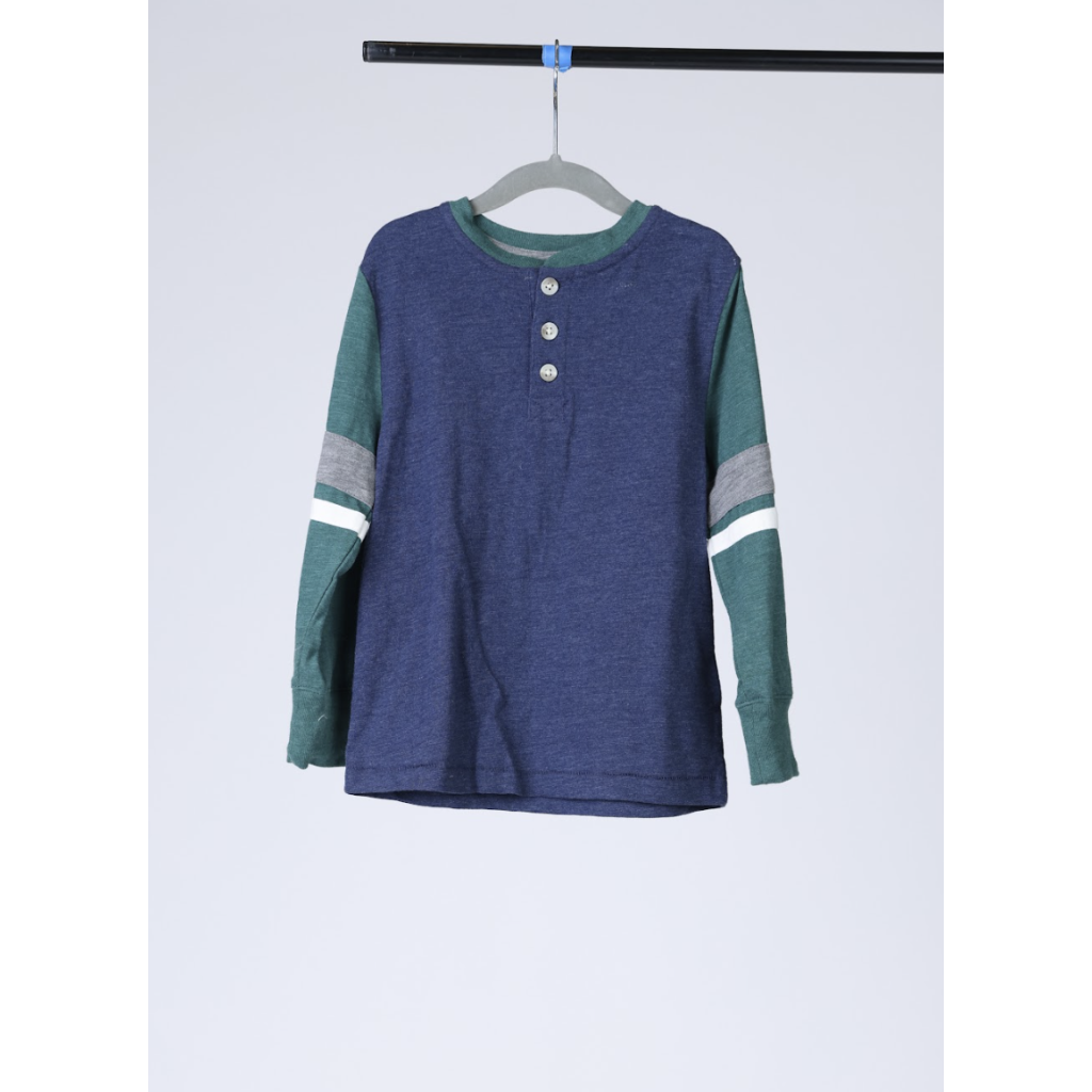 Captain Jack Blue & Greeen Kid’s Long Sleeve